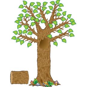 Teacher Created Resources Seasonal Tree Bulletin Board Display Set (4405), Multi Color in Kuwait