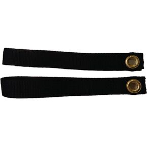 One Pair Loop 2 Loops Anchor Straps Under Hood Kayak Canoe Boat Tie Down Black
