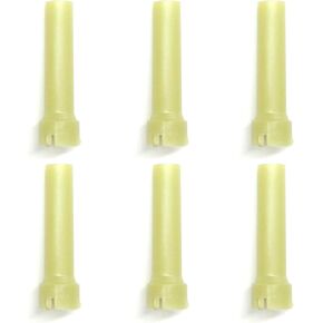 HiSport 6 Cylinder Retaining Clips Kit Replacement for Vortec Fuel Injector Compatible with 1996-2002 GMC/Chevy Pickup Truck 4.3L（6 pcs/set)