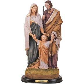 George S. Chen Imports SS-G-212.07 Holy Family Jesus Mary Joseph Religious Figurine Decoration, 12"