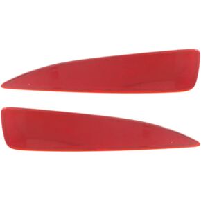 For 2012-2014 Toyota Yaris Pair Driver and Passenger Side Rear Bumper Reflector CAPA Certified TO1184103 TO1185103 - Replaces 52164-52100 52163-52100 ;L|LE; for Hatchback