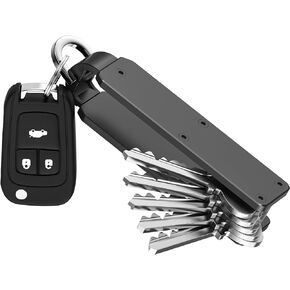 Keychain for Apple Airtag,Key holder Carbon fiber/aluminum alloy keychain compatible with Apple Airtag sale
