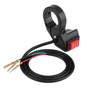 Handlebar Switch Shift, 22 mm 7/8 in Handlebar Electric 3 Speed Module Headlight Lightweight Switch Shift for Motorcycle E Bike Scooter