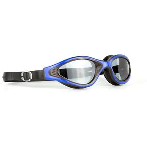 H2O Audio Swim Goggles - Swimming Goggles with Anti Fog Lenses - Swim Pool Goggles with No Leakage Extra Soft Silicone for Perfect Fit and Comfort for Men Women Adults Teens - Blue/Black