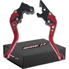 RIDE IT FOREVER Short Brake and Clutch Levers for YZF R25 R3 MT25 MT03 MT-03 2014 2015 2016 2017 2018 2019 2020 2021 2022-Black