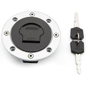 PROCNC Motorcycle Gas Lid Fuel Tank Cap with Key Lock Set Fit for Suzuki VX800 1990-1996 RF600 1993-1998 RF900 1994-1999 GSF600 1995-1999 GS500 1989-2001
