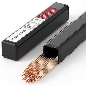 YESWELDER Mild Steel TIG Welding Rod ER70S-6 1/16"x16" 5LB