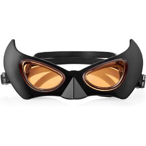 Kids Swimming Goggles - Superhero Batman Swim Goggles - Fun Swim Goggles for Boys and Girls (Age 3-8 years) - (Anti-Fog, UV Protection, Crystal Clear Lens, No Leaking, Quick Strap)