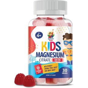 Magnesium Gummies for Kids & Adults - 30 Count 500mg - Calm Magnesium Chews - Magnesium Citrate Chewable Supplement for Mood & Muscle Support