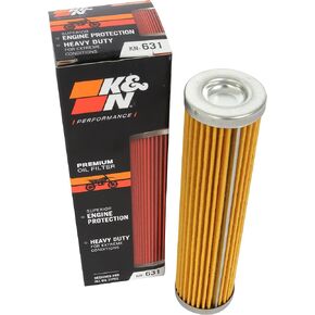 K&N Motorcycle Oil Filter: High Performance, Premium, Designed to be used with Synthetic or Conventional Oils: Fits Select Enduro Vehicles (see product description for vehicles), KN-631