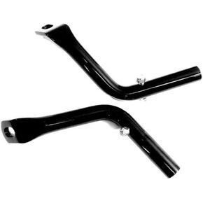 1993-2008 Black Saddlebag Eliminate Guard Removal Guards Eliminator Support Bracket Harley Davidson Touring like Electra Glide Road King Ultra Classic Limited CVO HD 46565-04 Saddle bag Support Remove