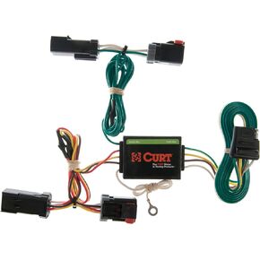 Curt Manufacturing 55382 Vehicle-Side Custom 4-Pin Trailer Wiring Harness,Fits Select Jeep Liberty