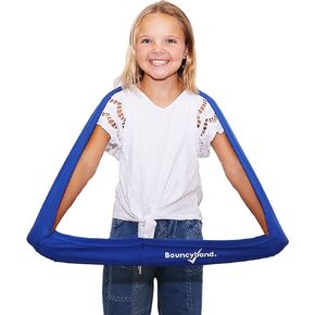BouncyBand Stretch Band Focus Tool – 30" Resistance Band for Kids Stretches to Over 46" – Silent Sensory Tool Awakens Imagination, Develops Balance, and Strengthens Muscles