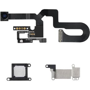 Front Facing Camera Replacement for iPhone 8 Plus 7MP Repair Earpiece Flex Cable Fix Ear Speaker Module with Ambient Light Sensor Proximity Sensor Connector 8Plus for A1863 A1905 A1906
