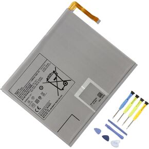 8000mAh EB-BT875ABY Tablet Battery for Samsung Galaxy Tab S7 11 Inch 11-Inch Series Wi-Fi LTE 5G SM-T870 SM-T875 SM-T878U SM-T870N SM-T875N SM-T870NZKA SM-T875NZ SM-T875NZKA with Tools