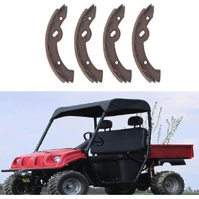 munirater Brake Shoe Set 2 WD Both Wheels Replacement for Chuck Wagon Subs Rear Brake Shoe Bronze 16279 2-11170 2-11166