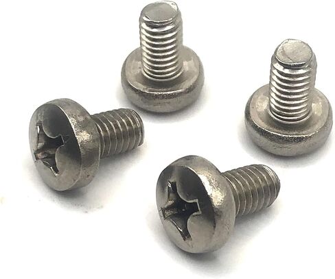 Rear License Plate Screws Compatible with Mercedes C300 - Stainless Steel - Black Oxide (Pack of 4) in Kuwait