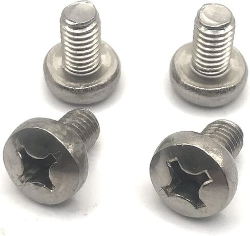 Rear License Plate Screws Compatible with Mercedes C300 - Stainless Steel - Black Oxide (Pack of 4) in Kuwait