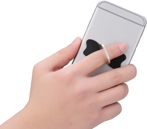 4 Pack Cell Phone Bow Ring Holder,Bowknot Phone Ring Kickstand,360 Rotation Cell Phone Finger Ring Grip for Almost All Phones,Pad in Kuwait