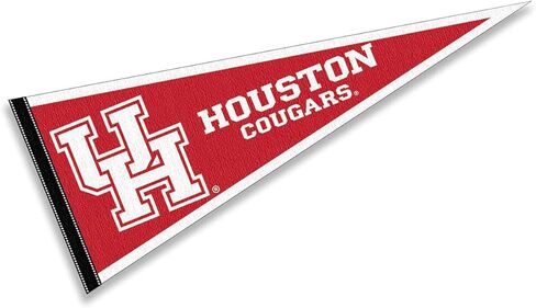شركة College Flags & Banners Co. علم جامعة هيوستن كوجرز Wordmark Pennant in Kuwait