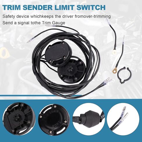 Tilt/Trim Sender Limit Kit Fits Stern Drive MerCruiser MC-I R MR Alpha One Gen II Bravo Replaces 805320A03 805129A3 805130A2 18-7633 in Saudi Arabia