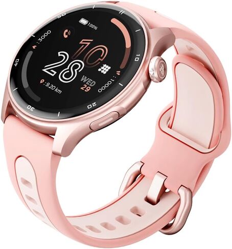 Cubitt Aura Pro Smartwatch/Fitness Tracker with 1.43" Touch AMOLED Screen, Bluetooth Call, Built in GPS, 60+ Sports, Blood Oxygen, Heart Rate, Stress/Sleep Monitor, Waterproof, Step Counter, Compass in Kuwait