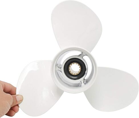 NovelBee 11 3/8x12 المروحة المصنوعة من سبائك الألومنيوم لياماها 25-60HP محرك خارجي 69W-45952-00 in Saudi Arabia
