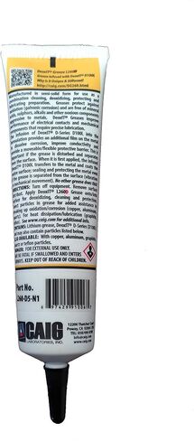 DeoxIT L260-D5 Grease, Lithium based, No particles, L260Np with 5% DeoxIT D-Series (D100L) infused, tube 1 oz in Saudi Arabia