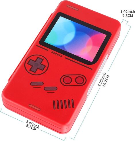 MOSAHOLL Switch Game Card Case Holder - Portable Game Organizer Traveler Gift Accessories with 48 Cartridge Slots and 24 Micro SD Card Storage, Magnetic Closure, Protective Hard Shell and Soft Lining in Kuwait