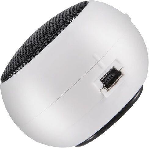 Computer Speakers,Desktop Speakers Low Power Laptop Speakers Powered White Computer Sound No External Power Supply Needed with Hang Hole Design,for 3.5mm Audio Jack Devices PC Laptop in Kuwait
