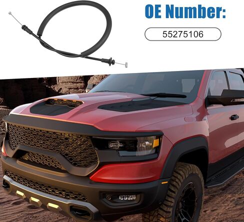 مقبض الباب مزلاج الإصدار كابل 55275106 ملحق السيارة ل دودج ل Ram 1500 98-2002 in Kuwait