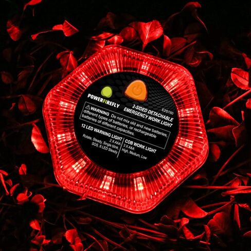 ضوء عمل LED قابل للفصل على الوجهين، ضوء طوارئ لاسلكي، ضوء ستروب، فانوس تخييم صغير، قاعدة مغناطيسية قوية، لقارب شاحنة السيارة، متعدد الأغراض in Saudi Arabia