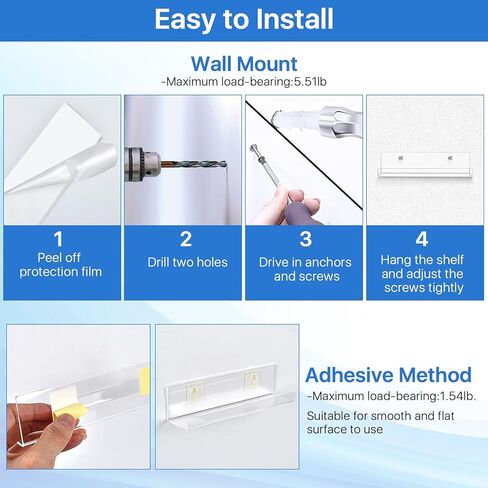 حامل سجل فينيل مقاس 7 بوصة، حامل سجل فينيل أكريليك 12 قطعة، حامل فينيل أكريليك شفاف، رف أكريليك شفاف لعرض الألبومات، ديكور مكتب المنزل in Kuwait