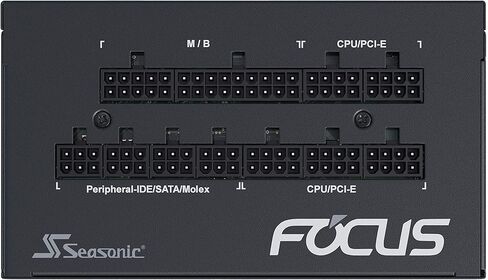 Seasonic FOCUS Plus 850 Platinum SSR-850PX 850W 80+ Platinum ATX12V & EPS12V وحدات كاملة 120 مم FDB مروحة مدمجة بحجم 140 مم مزود طاقة in Kuwait