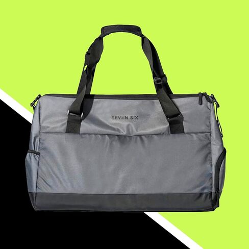 Tennis Racket Bag, Protective Duffel bag for 2 racquets & equipment (shoes, clothes, accessoiries,Padded & Lightweight Case, for Beginner or Profeesional, ergonomic design for Men, Women & Juniors in Saudi Arabia