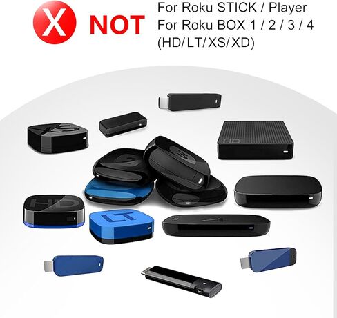 بديل لجهاز التحكم عن بعد Roku-TV المتوافق مع أجهزة تلفزيون TCL/Onn/Hisense/Philips/Westinghouse/Sharp Roku (ليس للعصا والصندوق) in Kuwait