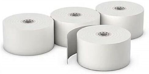 10-Rolls R3 Cash Register Roll, Thermal Paper, 1-1/2 in W x 50' L fits Royal alpha 9180Sc cash register in Kuwait