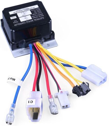 وحدة تحكم LotFancy 12V لدراجة ثلاثية العجلات الكهربائية Razor Power Rider 360، 7 موصلات، رقم الجزء البديل W20136401015، موديل ZK1218D-Rohs in Saudi Arabia