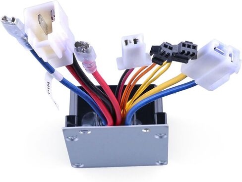 وحدة تحكم LotFancy 12V لدراجة ثلاثية العجلات الكهربائية Razor Power Rider 360، 7 موصلات، رقم الجزء البديل W20136401015، موديل ZK1218D-Rohs in Saudi Arabia