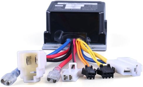 وحدة تحكم LotFancy 12V لدراجة ثلاثية العجلات الكهربائية Razor Power Rider 360، 7 موصلات، رقم الجزء البديل W20136401015، موديل ZK1218D-Rohs in Saudi Arabia