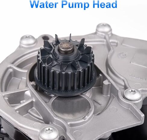 JDMON متوافق مع مجموعة مضخة مياه المحرك Volkswagen VW Beetle Jetta 2013 2014 2015 2016 13 14 15 16 يستبدل #06K121111P 06K121011B in Saudi Arabia