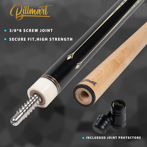 عصا البلياردو، عمود انحراف منخفض، عصي البلياردو مع حافظة صلبة، قائمة انتظار عصي طاولة البلياردو 13 مم، عصا حمام السباحة الاحترافية 19-21 أونصة in Kuwait