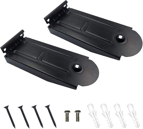 زوج واحد من دعامات التثبيت على الحائط لمكبر الصوت الخلفي LG S95QR SN11R SN11RG SP11RA SPN11 SPN11M SPN8 SPN8M SPP11 SPP11M SPP8M-W SPQ8-W SPQ9 مكبرات الصوت المحيطية الخلفية (مع ملحقات لولبية) in Kuwait