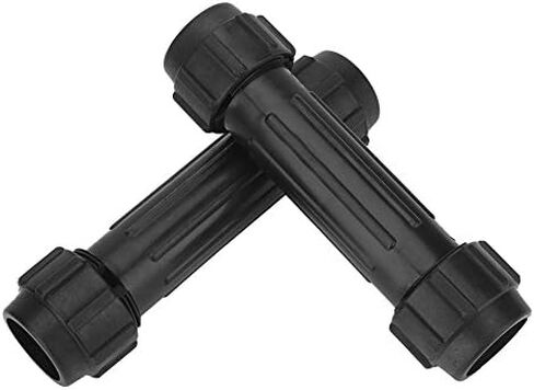 Alomejor 2pcs Paddle Connector Plastic Paddle Oars Shaft Connector Screw Joint Part Replacement for Inflatable Boat Kayak Canoe Paddles in Saudi Arabia