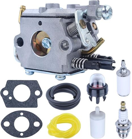 C1Q-EL12 المكربن ​​مع جوانات مجموعة مرشح الوقود ل Husqvarna 223L 323L 322C 322L 323C 325L 326L 327L الانتهازي استبدال 503283111 in Kuwait