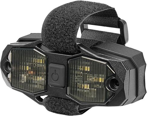 مصباح قبة KEMIMOTO UTV، سلكي 600 مللي أمبير قابل لإعادة الشحن 3 أوضاع إضاءة داخلية من الألومنيوم UTV، متوافق مع Polaris RZR Ranger Can-Am Maverick Defender Talon Pioneer Kawasaki 1.5"-2" شريط دوار LED in Kuwait