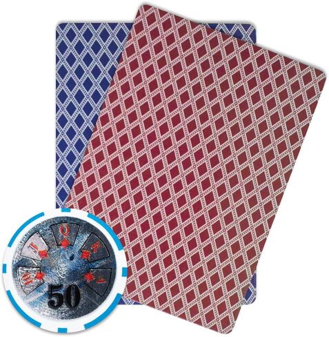 Brybelly Ben Franklin Poker Chip Heavyweight 14-Gram Clay Composite – Pack of 50 in Kuwait