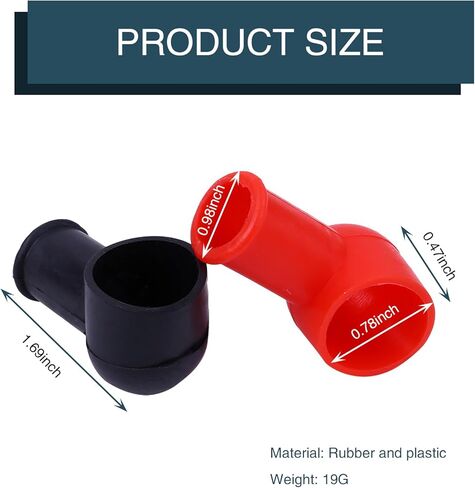 8 قطع من أغطية محطات الطاقة للسيارات، أغطية حماية لكابلات الأنابيب المطاطية، ملحقات حماية عزل نظام السيارات، منتجات متوافقة مع معظم السيارات والسفن (أسود وأحمر) in Kuwait