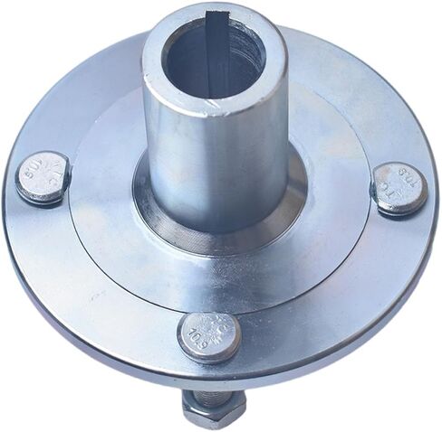 4" x 4" Go-Kart Live Axle Hub with 1" to 3/4" Step-Down - 1/4" Keyed Shaft, 8 Inch Rear Front Wheel, x4 Lug Set Kit(2PCS) in Saudi Arabia