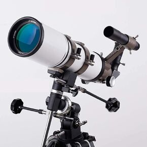 Focal Length 600Mm 90 Degree Full Day Mirror Portable Refractor Telescope Fully Coated Glass Optics Ideal Telescope for Beginners 6 X30 Viewfinder